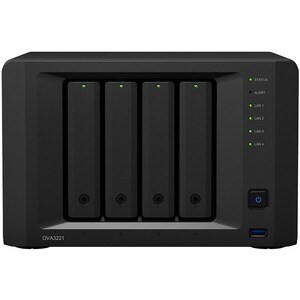 Synology DVA3221 32 Kanäle Kabel Videoüberwachungsstation - Netzwerk-Videorekorder - HD Aufnahme