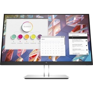 HP Business E24 G4 60.5 cm (23.8") Full HD WLED LCD Monitor - 16:9 - Black/Silver - 609.60 mm Class - In-plane Switching (