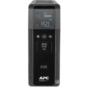 APC by Schneider Electric Back UPS PRO 1500VA Line Interactive Tower UPS - Tower - AVR - 16 Hour Recharge - 4.10 Minute St