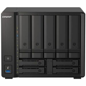 QNAP TS-H973AX-8G-US SAN/NAS Storage System - AMD Ryzen V1500B Quad-core (4 Core) 2.20 GHz - 9 x HDD Supported - 0 x HDD I