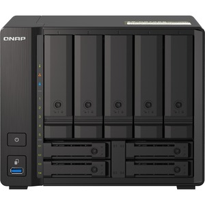 QNAP TS-H973AX-32G 9 x Total Bays SAN/NAS Storage System - 5 GB Flash Memory Capacity - AMD Ryzen V1500B Quad-core (4 Core