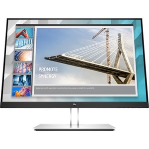 HP E24i G4 61 cm (24 Zoll) WUXGA Edge LED LCD-Monitor - 16:10 Format - Schwarz/Silber - 609,60 mm Class - IPS-Technologie 