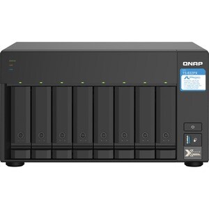 QNAP TS-832PX-4G 8 x Gesamtzahl Einschübe SAN/NAS-Speichersystem - 512 MB Größe Flash-Speicher - Annapurna Labs Alpine AL-