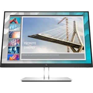HP E24i G4 61 cm (24 Zoll) WUXGA LCD-Monitor - 16:10 Format - Schwarz, Silber - 609,60 mm Class - IPS-Technologie (In-Plan