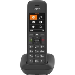Gigaset C575 DECT-Schnurlostelefon - Schwarz - 1 Telefonleitung(en) - 1 Gleichzeitige Anrufe - Freisprecheinrichtung