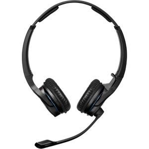 EPOS | SENNHEISER IMPACT MB Pro 2 Headset - Stereo - Wireless - Bluetooth - 82 ft - On-ear - Binaural - Noise Cancelling, 