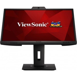 ViewSonic Graphic VG2440V 24 Zoll Class Webcam Full HD LED-Monitor - 16:9 Format - Schwarz - 60,5 cm (23,8 Zoll) Viewable 