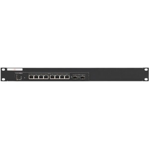 RACKMOUNT.IT SW-Rack RM-SW-T8 Rack Shelf - For Networking, Firewall - 1U Rack Height x 19" Rack Width - Rack-mountable - J
