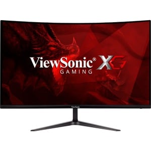 ViewSonic OMNI VX3218-PC-MHD 32" Class Full HD Curved Screen LED Monitor - 16:9 - Black - 80 cm (31.5") Viewable - Multi-d