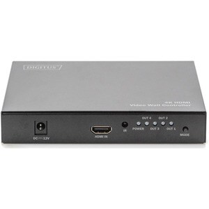 Digitus DS-43309 Video Wall Controller - 2160p - HDMI - Black
