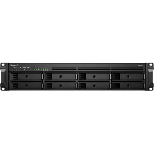 Synology RackStation RS1221RP+ 8 x Total Bays SAN/NAS Storage System - AMD Ryzen V1500B Quad-core (4 Core) 2.20 GHz - 4 GB