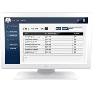 ELO 2203LM 22IN LCD MGT MNTR FHD PCAP 10-TOUCH DICOM WHITE
