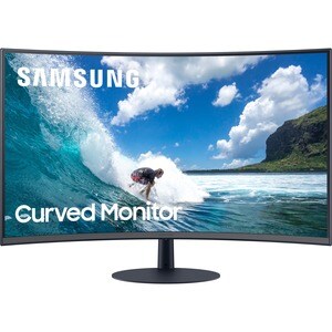 Samsung C32T550FDR 80 cm (31,5 Zoll) Full HD Gekrümmter Bildschirm LCD-Monitor - 16:9 Format - Blau, Grau - 812,80 mm Clas