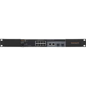 RACKMOUNT.IT Rack Mount for Switch, Power Supply, Firewall - Jet Black