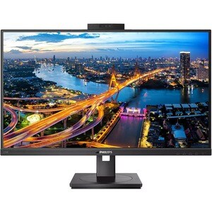 Philips 276B1JH 27" (68.6 cm) Class Webcam WQHD LCD Monitor - 16:9 - Textured Black - 27" (68.6 cm) Viewable - In-plane Sw