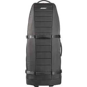 Bose Carrying Case (Roller) Bose Speaker System, Microphone, Cable - Black - Wear Resistant, Tear Resistant - Rubber Body 
