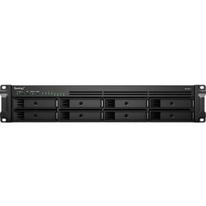 8-bay RackStation (up to 12-bay) AMD RyzenTM V1500B Quad Core 2.2 GHz 4GB RAM (up to 32GB) 10GbE NIC support (optional)