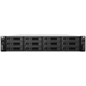 12-bay RackStation (up to 36-bay) Intel Xeon D-1541 8-core 2.1 GHz (turbo to 2.7 GHz) 8GB RAM (up to 64GB)  2x10GbE Base T