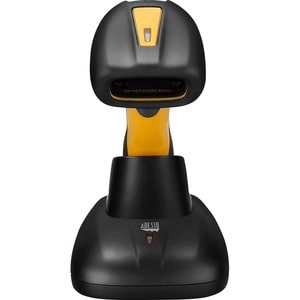 Adesso NuScan 4100B Industrial, Hospitality, Warehouse Handheld Barcode Scanner - Wireless Connectivity - Yellow - 200 sca