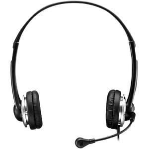 Adesso Xtream P2 Wired Over-the-head Stereo Headset - Black - Binaural - Supra-aural - 32 Ohm - 20 Hz to 20 kHz - 180 cm C