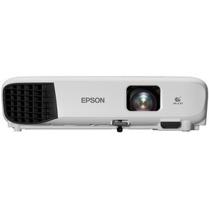 Epson PowerLite E10+ 3LCD Projector - 4:3 - 1024 x 768 - Ceiling, Rear, Front - 6000 Hour Normal Mode - 12000 Hour Economy