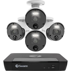 Swann Master SWNVK-876804 5 Megapixel 8 Channel Night Vision Wired Video Surveillance System 2 TB HDD - Network Video Reco