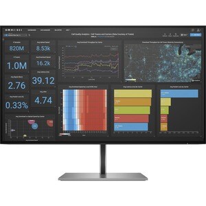 HP Z27q G3 27" Class WQHD LCD Monitor - 16:9 - Silver - 68.6 cm (27") Viewable - In-plane Switching (IPS) Technology - 256