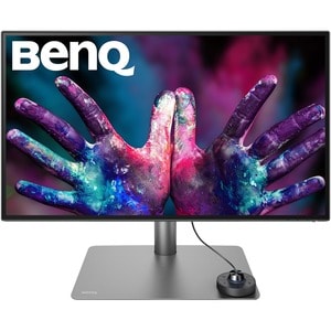 BenQ PD2725U 27" 4K UHD IPS Thunderbolt3 Calibrated LCD Monitor for Designer - 16:9 - Gray - 27" Viewable - In-plane Switc