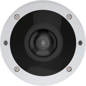 AXIS M3077 6 Megapixel Outdoor Network Camera - Color - Dome - White - 65.62 ft Infrared Night Vision - H.264 (MPEG-4 Part