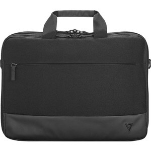 V7 Professional CCP16-ECO-BLK Carrying Case (Briefcase) for 39.6 cm (15.6") to 40.6 cm (16") Notebook - Black - Water Resi