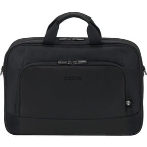 Sacoche de transport Dicota Eco pour 38,1 cm (15") à 39,6 cm (15,6") Ordinateur Portable - Noir - 300D polyéthylène téréph