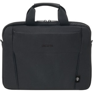 Dicota Eco Tasche für 38,1 cm (15 Zoll) bis 39,6 cm (15,6 Zoll) Notebook - Schwarz - 300D Polyethylene Terephthalate (PET)