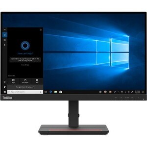 Lenovo ThinkVision S22e-20 22" Class Full HD LCD Monitor - 16:9 - Raven Black - 21.5" Viewable - Vertical Alignment (VA) -