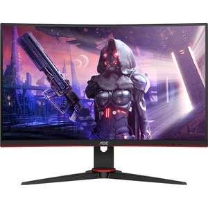 AOC C24G2AE 24" Class Full HD Ecrã curvo Monitor LCD para gaming - 16:9 - 59.9 cm (23.6") Viewable - Alinhamento vertical 