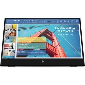 HP E14 G4 14" Class Full HD LCD Monitor - 16:9 - Silver - 35.6 cm (14") Viewable - In-plane Switching (IPS) Technology - 1