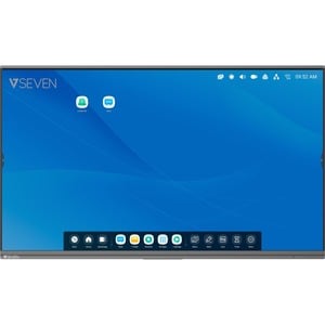 V7 Interactive Flat Panel (IFP) – 65 Zoll / 4K / Android 9 / 20-Punkt Smart Touch / 2x 16 W Audio