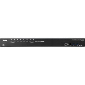 ATEN CS19208 KVM Switchbox - 8 Computer(s) - 1 Local User(s) - 4096 x 2160 - 12 x USB - 1 x HDMI - 9 x DisplayPort