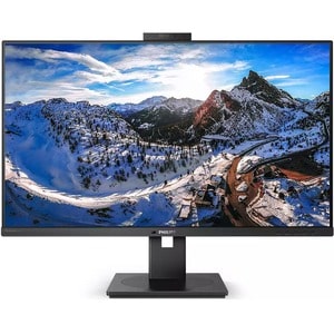 Philips 326P1H 32" Class Webcam WQHD LCD Monitor - 16:9 - Textured Black - 31.5" Viewable - In-plane Switching (IPS) Techn