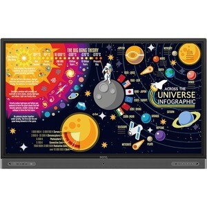 BenQ Interactive RP6502 165,1 cm (65 Zoll) LCD-Touchscreen-Monitor - 16:9 Format - 8 ms - 1651 mm Class - Infrarot - 3840 