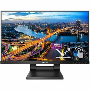 Philips 222B1TC 22" Class Monitor de tela de toque LED - 16:9 - 4 ms - 54.6 cm (21.5") Viewable - Capacitiva projectada - 