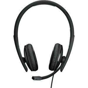 EPOS ADAPT ADAPT 160T ANC USB Wired On-ear Stereo Headset - Black - Binaural - 20 Hz to 20 kHz - Discreet, Noise Cancellin