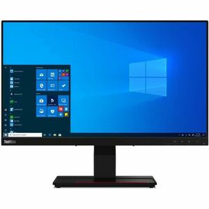 Lenovo ThinkVision T24t-20 24" Class LED Touchscreen Monitor - 16:9 - 4 ms - 60.5 cm (23.8") Viewable - 10 Point(s) Multi-