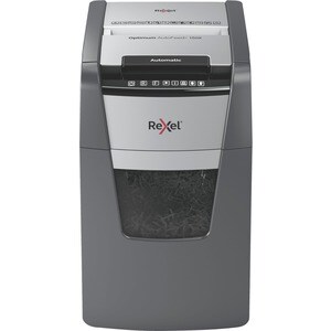 Rexel Optimum Autofeed Shredder 150x Cross Cut - Non-continuous Shredder - Cross Cut - 8 Per Pass - for shredding Paper Cl