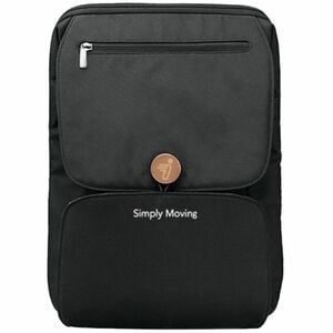 Ninebot Carrying Case (Backpack) for 39.6 cm (15.6") Notebook - Black - Water Resistant - Polyester Fabric Body - Shoulder