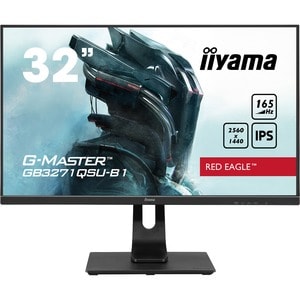 Moniteur de jeu LCD iiyama G-MASTER Red Eagle GB3271QSU-B1 32" Class WQHD - 16:9 - Noir mat - 80 cm (31,5") Viewable - Tec