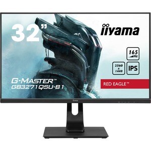 iiyama G-MASTER Red Eagle GB3271QSU-B1 32" Class WQHD Gaming LCD Monitor - 16:9 - Matte Black - 80 cm (31.5") Viewable - I