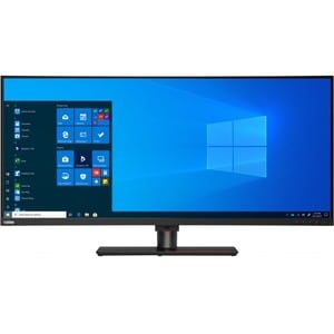 Lenovo ThinkVision P40w-20 40" Class WUHD Curved Screen LCD Monitor - 21:9 - Raven Black - 100.8 cm (39.7") Viewable - In-