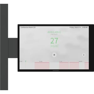 Crestron TSW-770/1070-MUMK-B Mullion Mount for Collaboration Display, Lighting Bar - Black - Aluminium