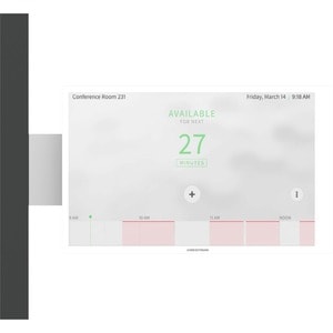 Crestron TSW-770/1070-MUMK-W Mullion Mount for Collaboration Display, Lighting Bar - White - Aluminium