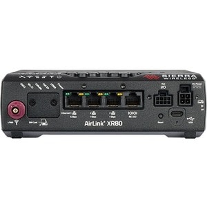 Sierra Wireless AirLink XR80 2 SIM Ethernet, Cellular Modem/Wireless Router - 5G - LTE, HSDPA+ - 3 x Network Port - USB - 